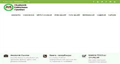 Desktop Screenshot of akademikoyunlar.com